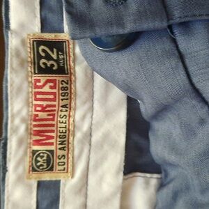 Micros Flat front shorts